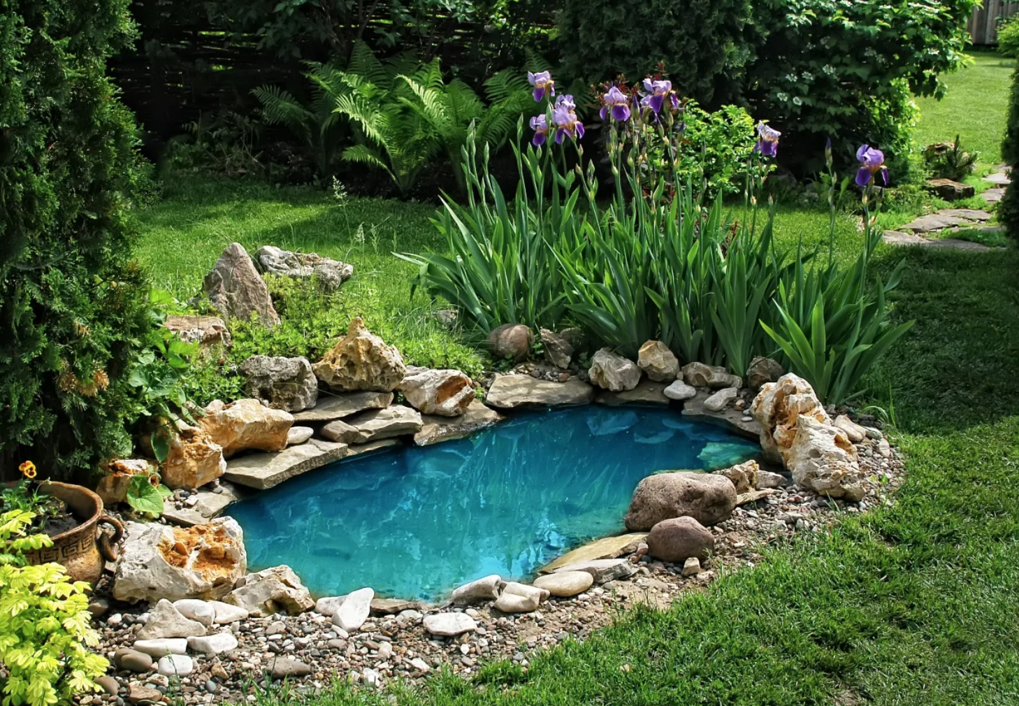 Создание водоёмов и дренажных систем 